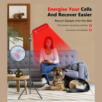 AstraLuma állólámpa piros és infravörös LED terápiás fény pontos kezelésekhez