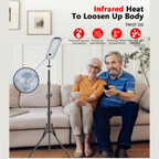 AstraLuma állólámpa piros és infravörös LED terápiás fény pontos kezelésekhez