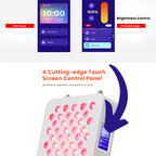 Panneau de lumière rouge domestique avec technologie Multiwave et très faible émission d'EMF