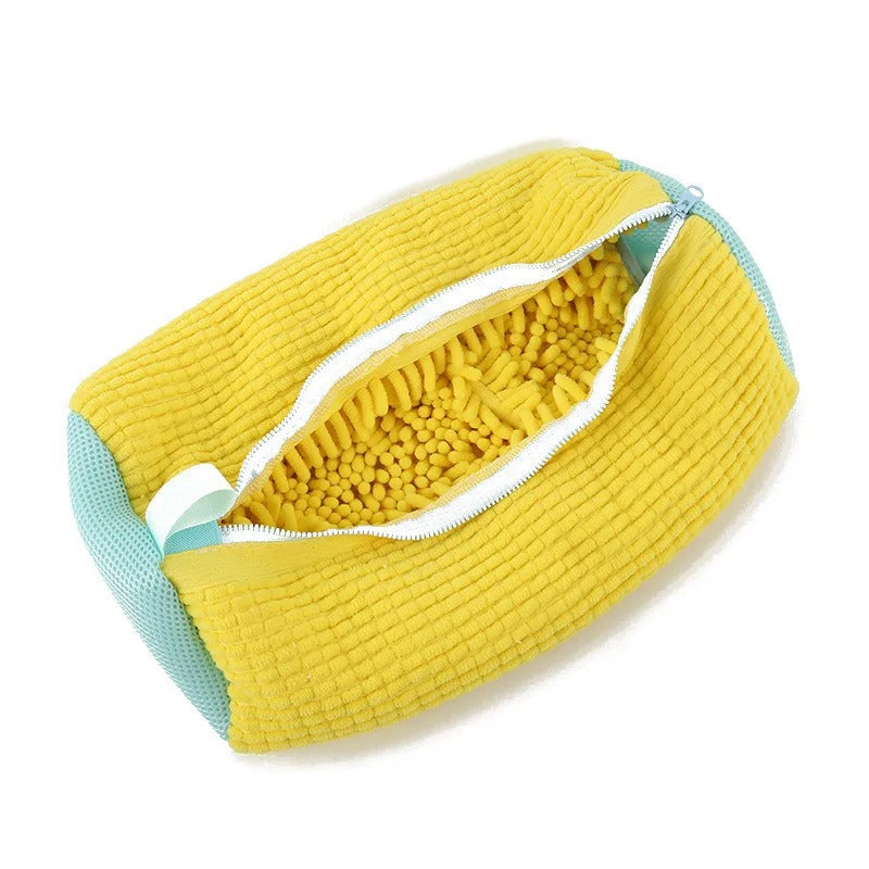 Set da 2 sacchetti per lavaggio scarpe per protezione in lavanderia domestica