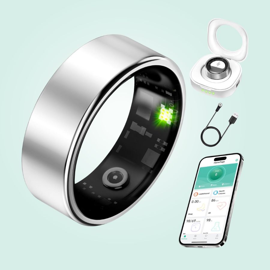 Smart Ring Pro Wellness Tracker For Sleep, Stress And Energy Insights