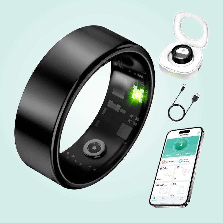 Smart Ring Pro Wellness Tracker For Sleep, Stress And Energy Insights