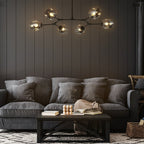 NovaRay glaspendel justerbar LED varm belysning