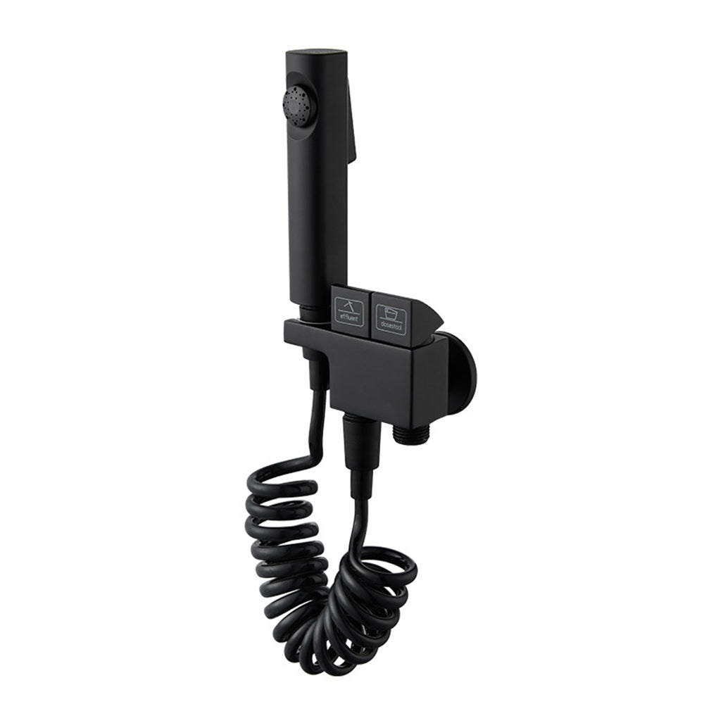 Miraqua kézi WC bidé permetező készlet kettős kimenetű szögcsappal | Petprovac