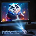 Magcubic 4K mini projektor pro domácí kino, přenosný na cesty