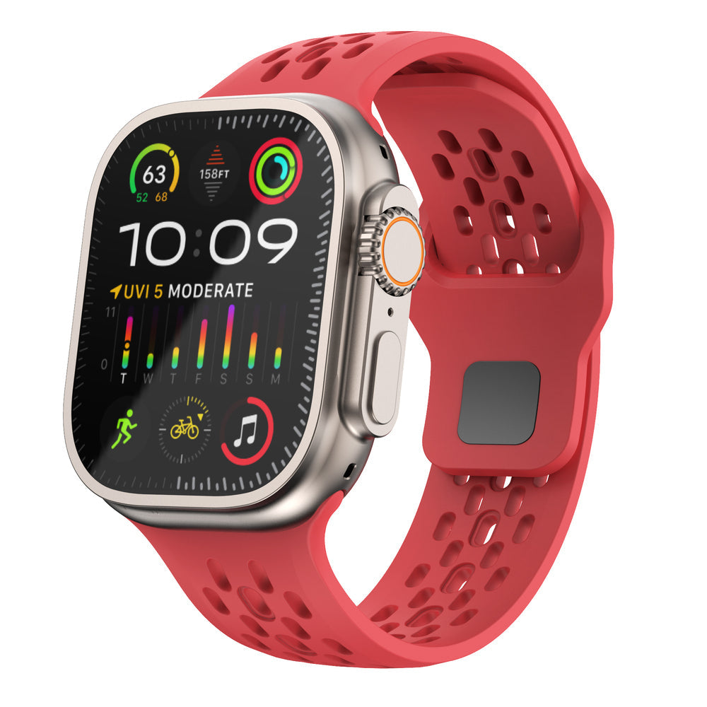 Aeris Ademend FKM Rubber Bandje voor Apple Watch | Petprovac