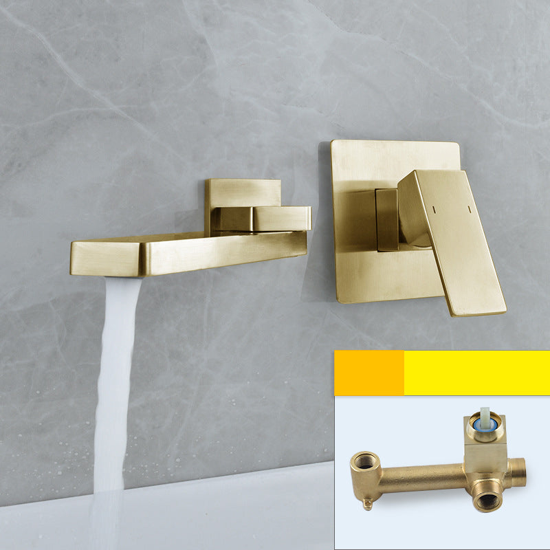 Aureli | Wall-Mounted Single-Handle Bathroom Sink Faucet | Petprovac