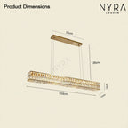 Lámpara de araña Liora