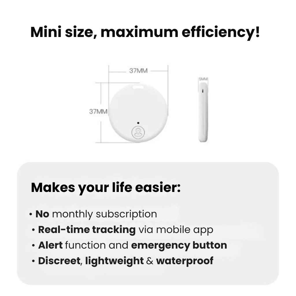 Kids GPS Tracker With Real Time Tracking Waterproof Build Extended Battery Life