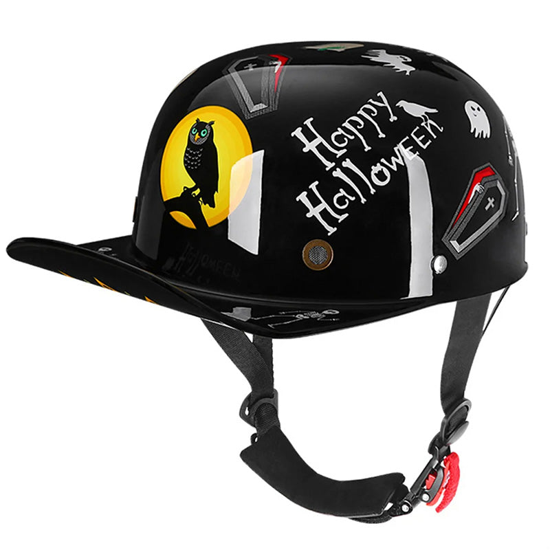 StrataCap DOT Konforlu Günlük Sürüş İçin Baseball Kask Şapka