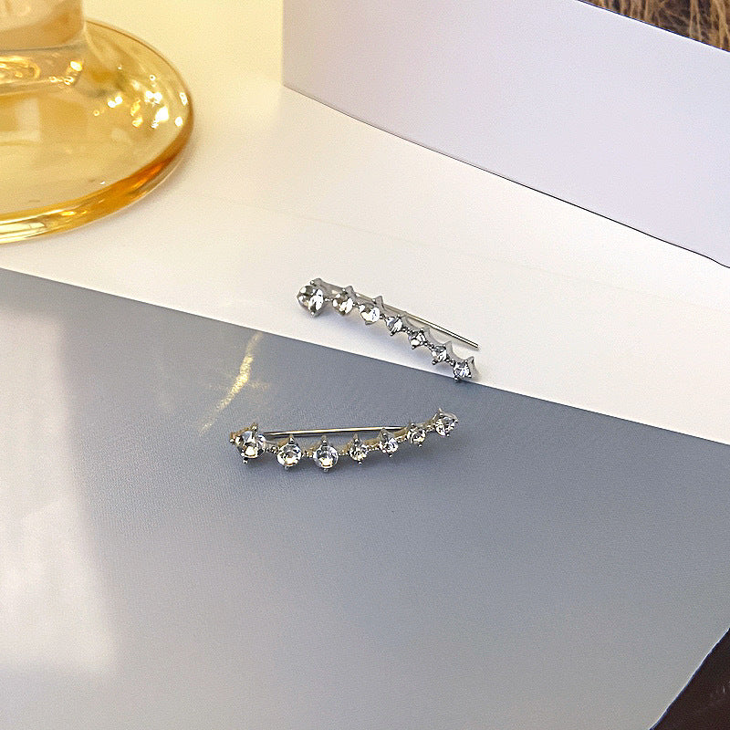 Lunara syv stjerners diamantøredobber