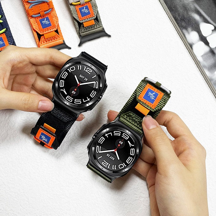 Vellaro | Cinturino intrecciato in nylon di design per Samsung Watch 7 Ultra