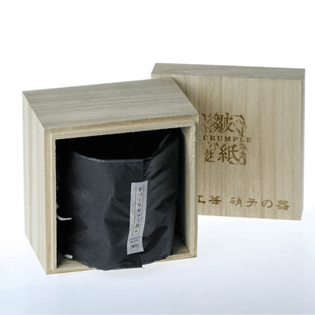 Bicchiere da whisky Astra Kiriko Crumple Artigianato Edo