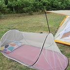 InsectoGuard Solo Mosquito Net | Ultralight & Foldable | With Zipper | 200×80×56 cm | For 1 Person