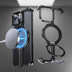 Quellio EvoBorder チタン製 MagSafe ケース for iPhone