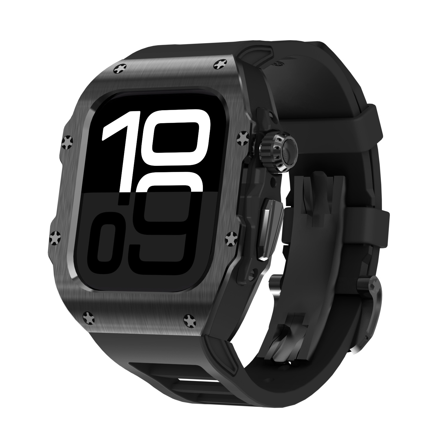 NovaGuard Electroplated Fluoroelastomer Band for Apple Watch