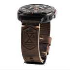 Brookmere vintage leren band compatibel met Samsung Watch Ultra