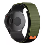 RidgeLine taktisk nylonklockarmband kompatibel med Garmin Tactix & Fenix 8/7/7X/6/6X