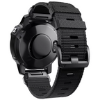 Rivaro taktiskt utomhus nylonklockarmband för Garmin Fenix 6X, 6 Pro, 8, 7, 7X, 5, 5X Plus