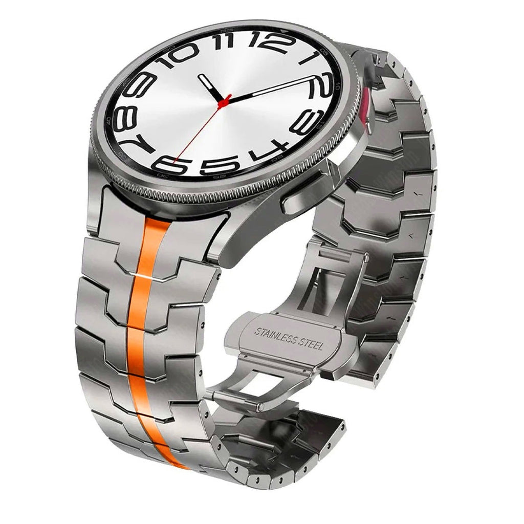 Averly rustfrit stål urrem kompatibel med Samsung Galaxy Watch 4/5/6/7