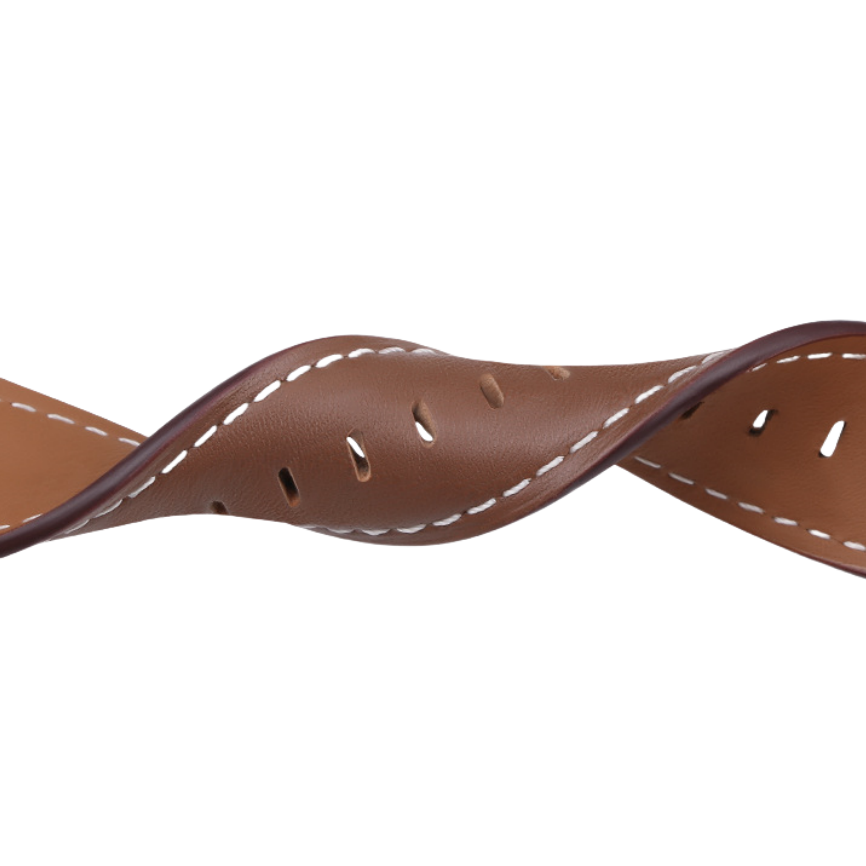 Meridian | Business Genuine Leather Strap For Samsung Watch Ultra