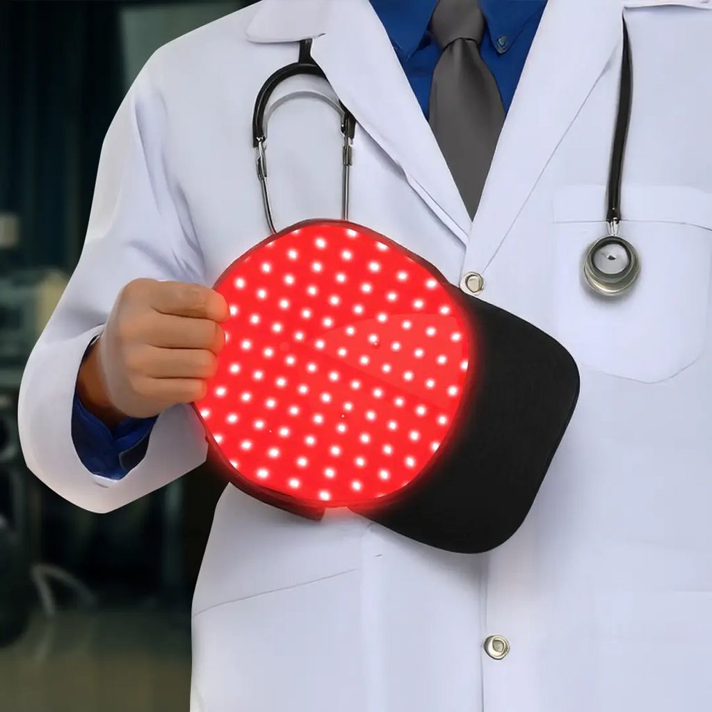 NovaLuma Hårvækst Rødt Lys Terapi Kasket til Hjemmebrug