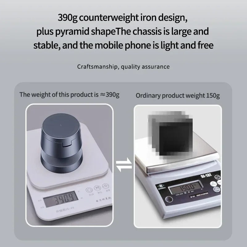Lampada da Scrivania con Ricarica Wireless Magnetica 4-in-1 per iPhone, AirPods e Apple Watch