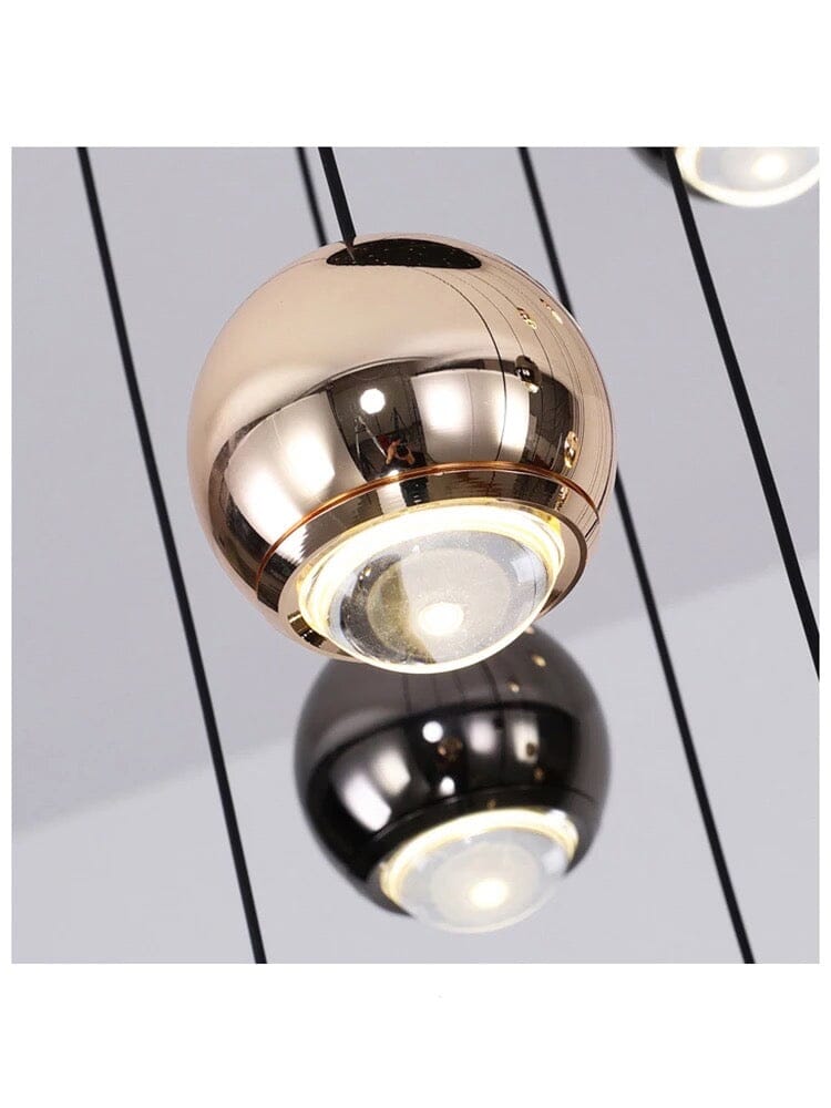 Avella Dråbeformet Glas Lysekrone