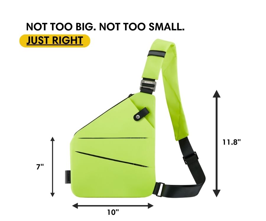 Anti-Theft Travel Bag – Hidden Zippers and Front-Facing Security