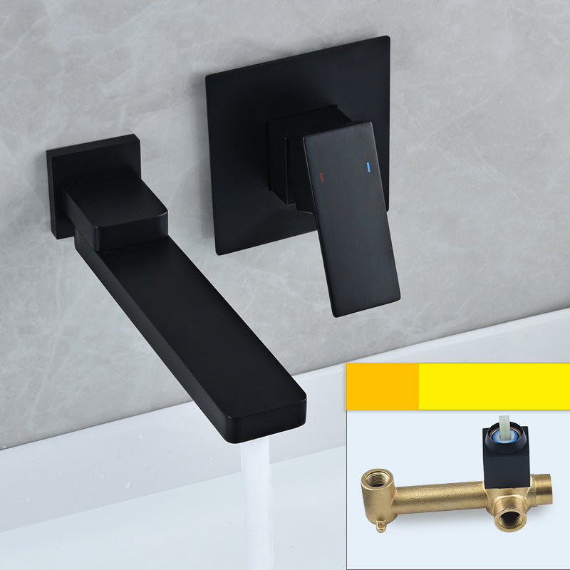 Aureli | Wall-Mounted Single-Handle Bathroom Sink Faucet | Petprovac