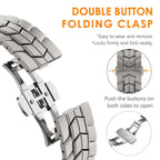 Averon titaniumlegeret beskyttelsesbånd til Apple Watch