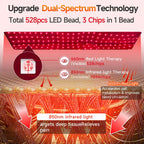 Leg Reset – Full-Leg Red Light Therapy Wrap for Circulation, Comfort & Daily Recovery