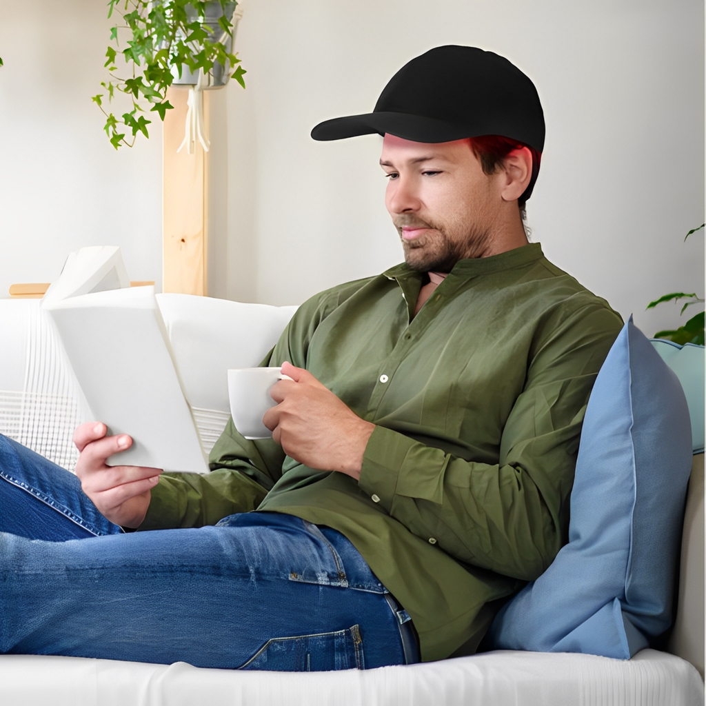 Home Laser Cap For Hair Growth With Red And Infrared Light
