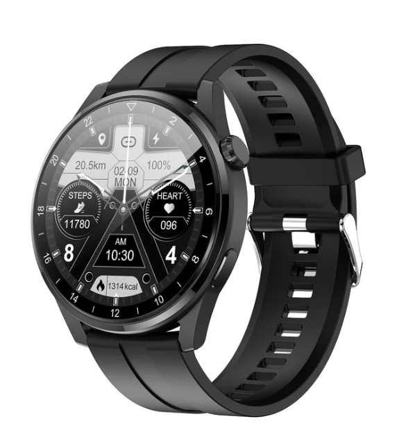Férfi vízálló Bluetooth okosóra pulzusmérővel