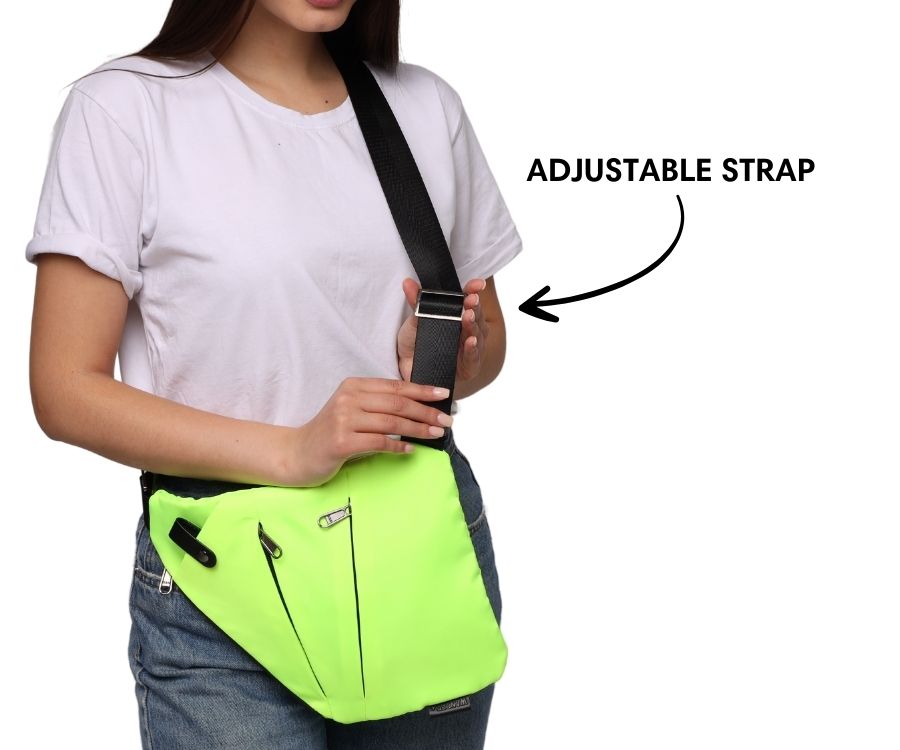 Anti-Theft Travel Bag – Hidden Zippers and Front-Facing Security