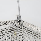 Lumenara geometrisk rund pendellampe i elektrolytisk metall