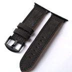 Handcrafted Canvas and Genuine Leather Watch Strap