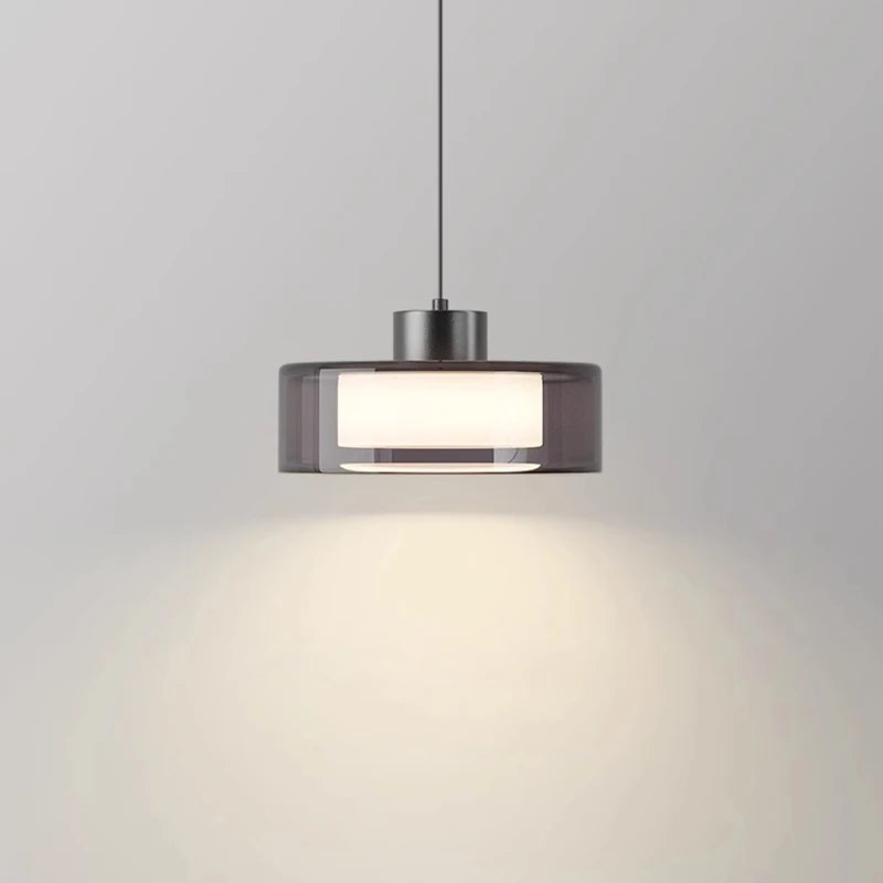 Lirene | Getöntes Glas Pendelleuchte