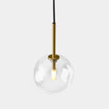 Aurelia Kugle Glas Loftlampe Middelalderinspireret