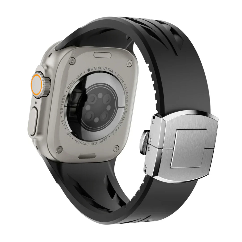 Liora FKM Rubber Band With Butterfly Buckle for Apple Watch | Petprovac