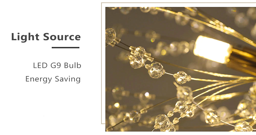 Lunara Lampada a Sospensione con Pendente di Dente di Leone Invertito Edizione