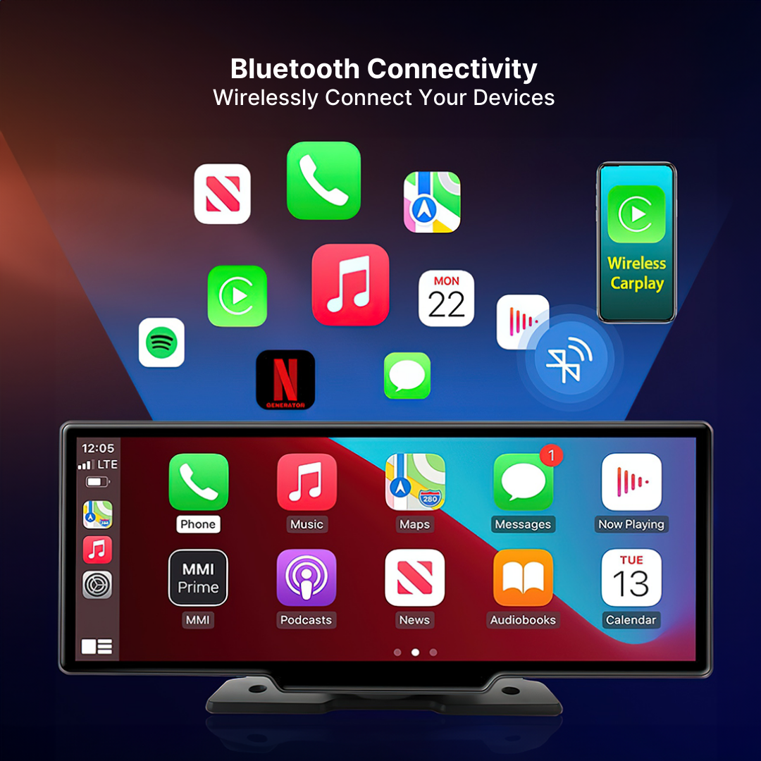 Orion | 10.26" Wireless CarPlay & Android Auto Display