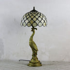 Aurena Tiffany-Style Table Lamp With Colorful Dome Shade