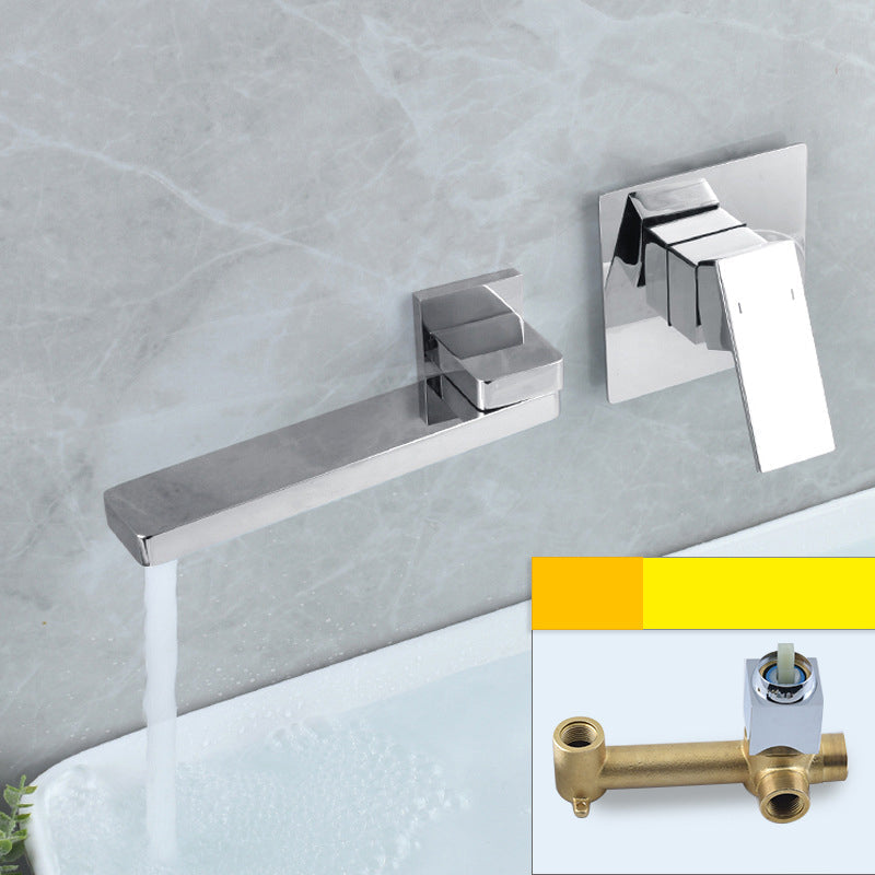 Aureli | Wall-Mounted Single-Handle Bathroom Sink Faucet | Petprovac