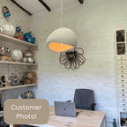 AstraLume Wasabi Boho Lux Harpiks Vedhæng Lys Lysekrone