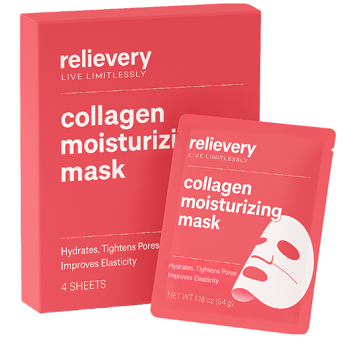 毎日の肌手入れ用コラーゲン保湿マスク