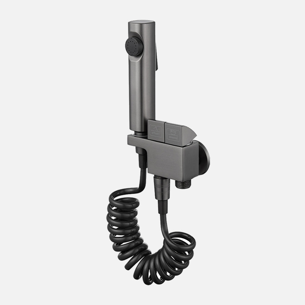 Miraqua kézi WC bidé permetező készlet kettős kimenetű szögcsappal | Petprovac