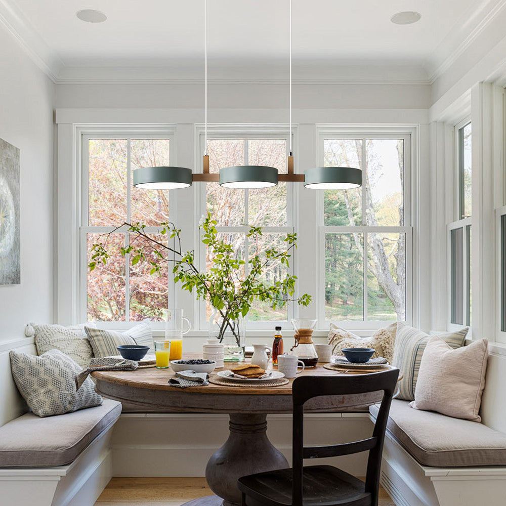 Nordyckie wielopunktowe plafonowe oświetlenie sufitowe do kuchni i jadalni