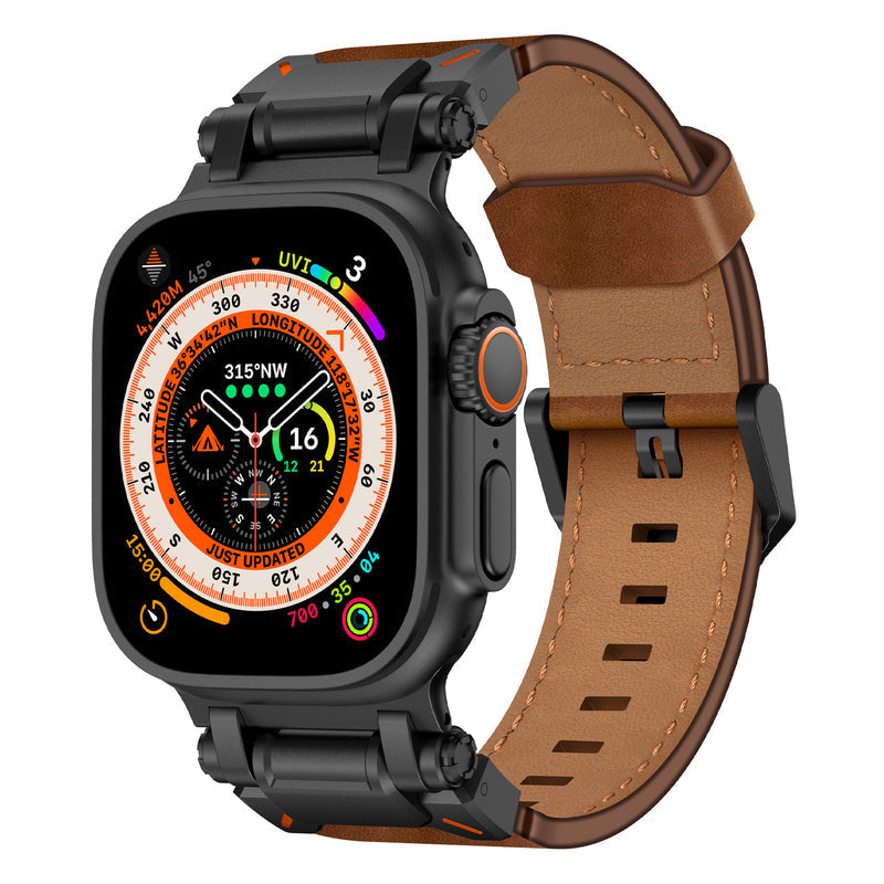 Nomad | Crazy Horse Leather Band For Apple Watch | Petprovac