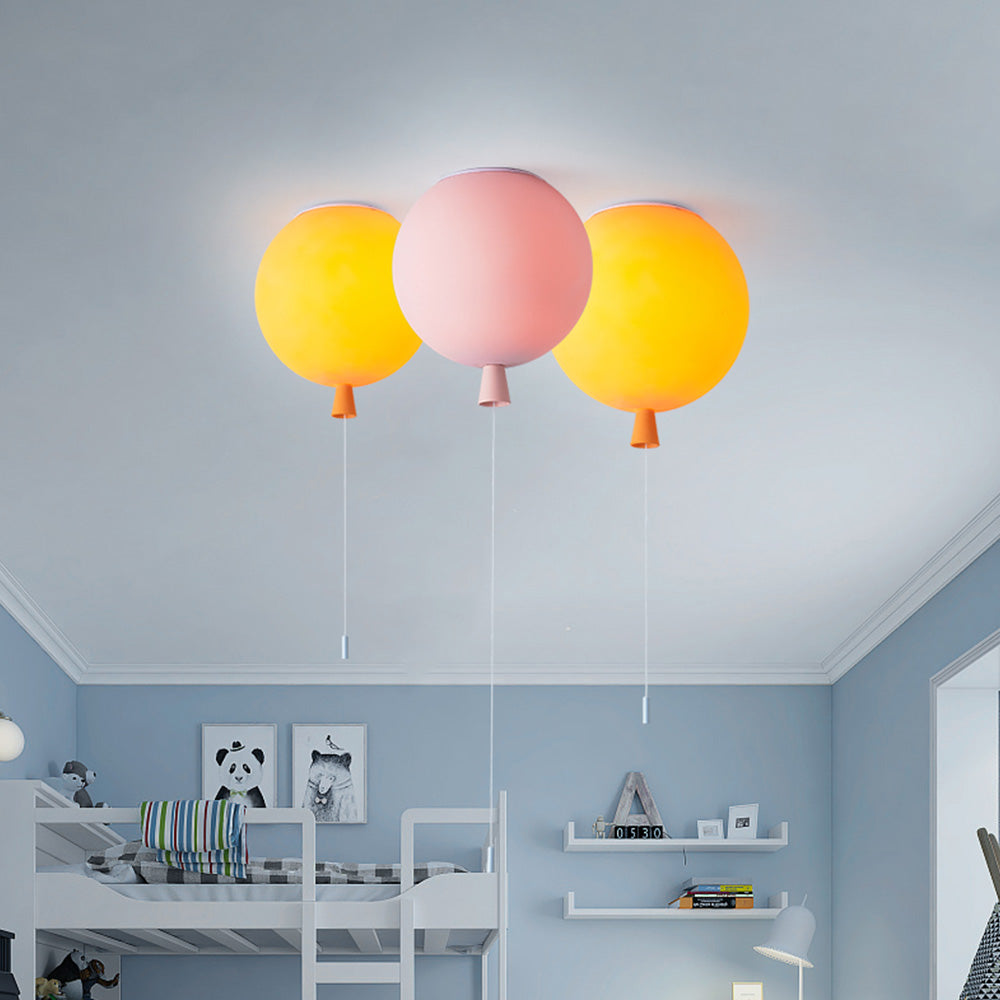 LumiBall Ballon LED Loftlampe til Børneværelset